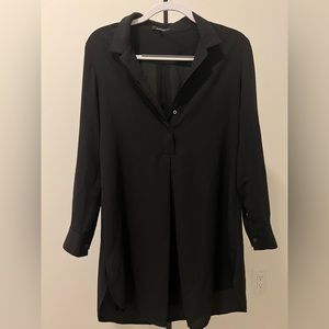 Aritzia Babaton Black Long Sleeve Dress